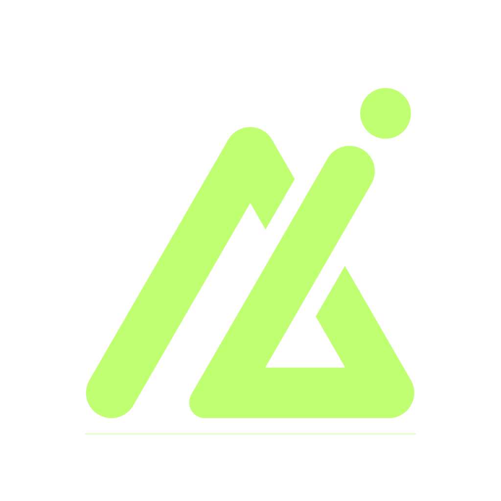 AI Search Logo transparent green symbol